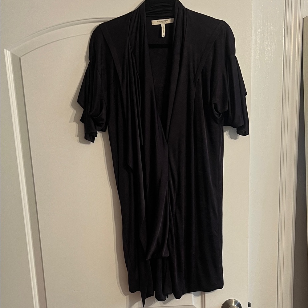 BCBG Plum Draped Dress